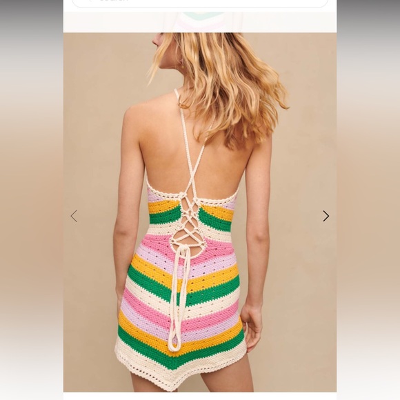 Maje Crochet Knit Dress - Picture 9 of 9